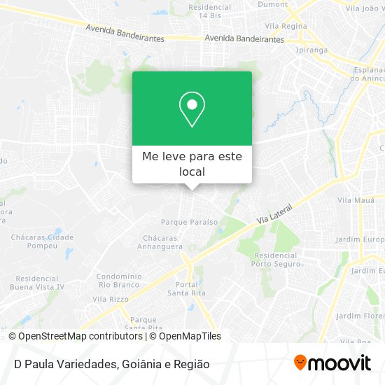 D Paula Variedades mapa