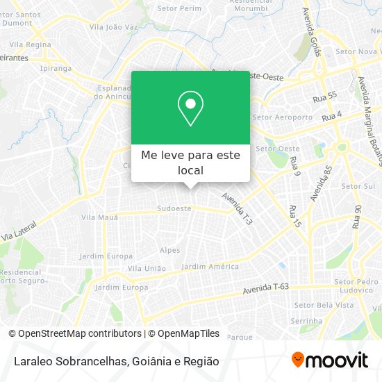 Laraleo Sobrancelhas mapa