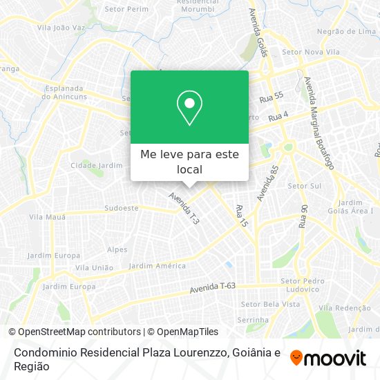Condominio Residencial Plaza Lourenzzo mapa