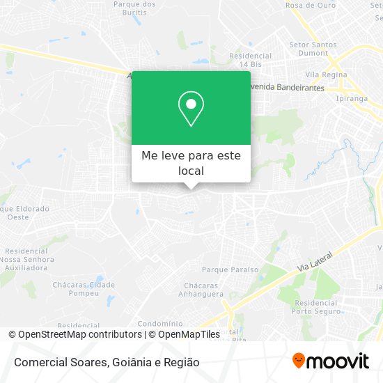 Comercial Soares mapa