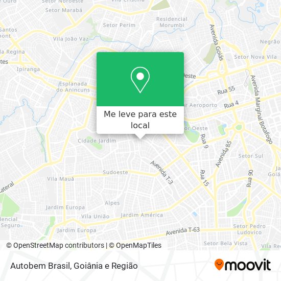 Autobem Brasil mapa