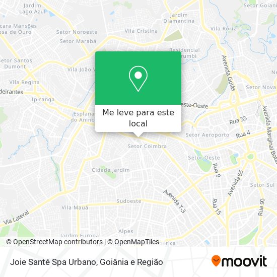 Joie Santé Spa Urbano mapa