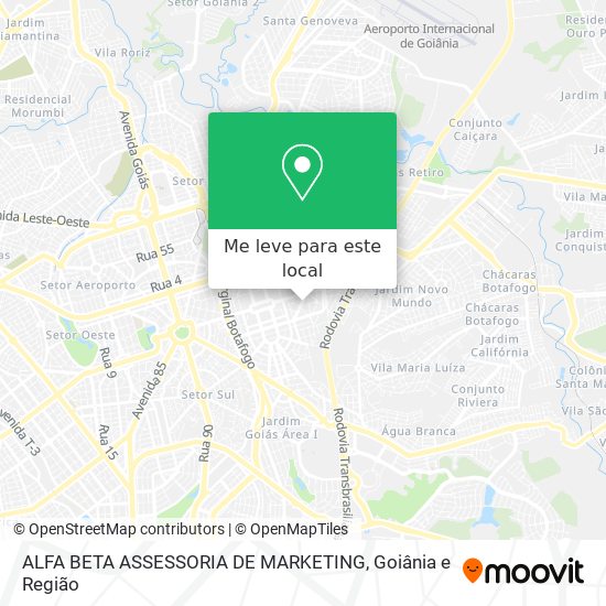 ALFA BETA ASSESSORIA DE MARKETING mapa