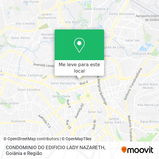 CONDOMINIO DO EDIFICIO LADY NAZARETH mapa