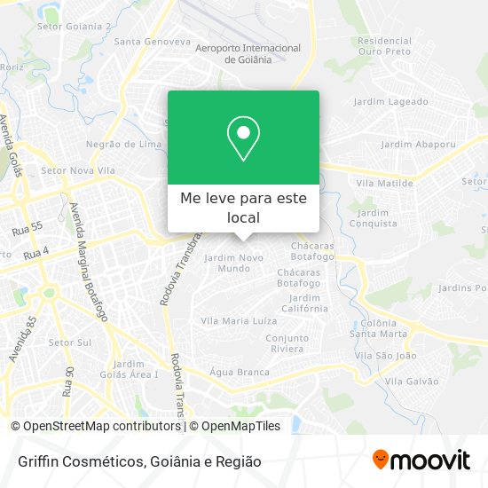 Griffin Cosméticos mapa