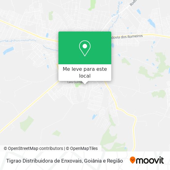 Tigrao Distribuidora de Enxovais mapa
