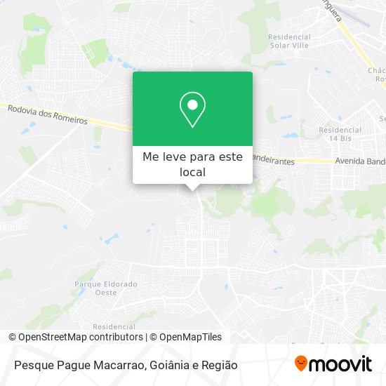 Pesque Pague Macarrao mapa