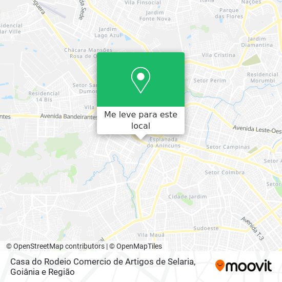 Casa do Rodeio Comercio de Artigos de Selaria mapa