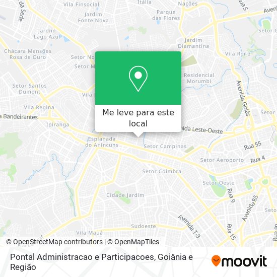 Pontal Administracao e Participacoes mapa