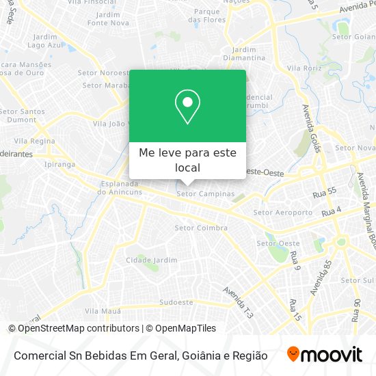 Comercial Sn Bebidas Em Geral mapa