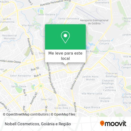 Nobell Cosmeticos mapa