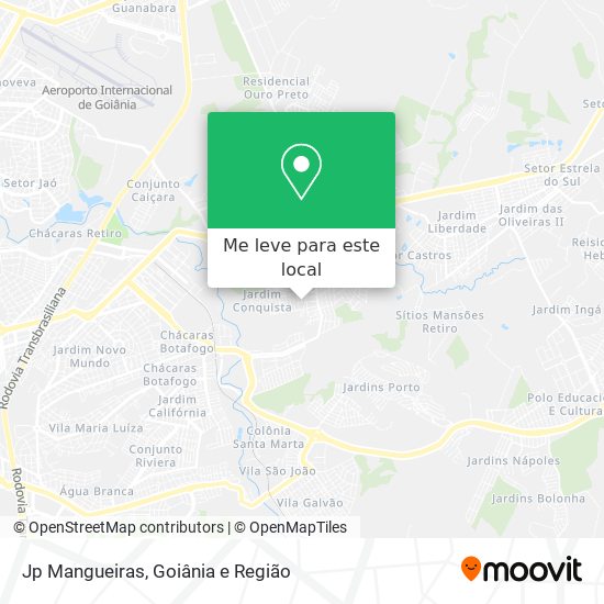 Jp Mangueiras mapa