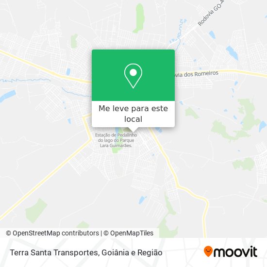 Terra Santa Transportes mapa