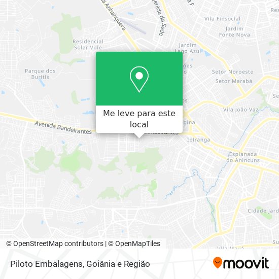 Piloto Embalagens mapa