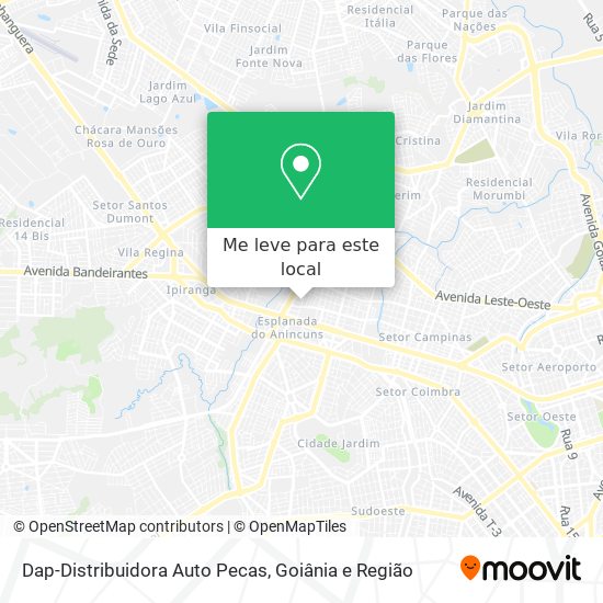 Dap-Distribuidora Auto Pecas mapa