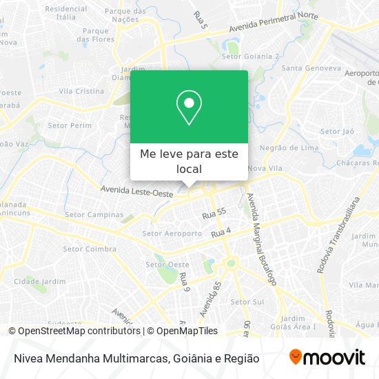 Nivea Mendanha Multimarcas mapa