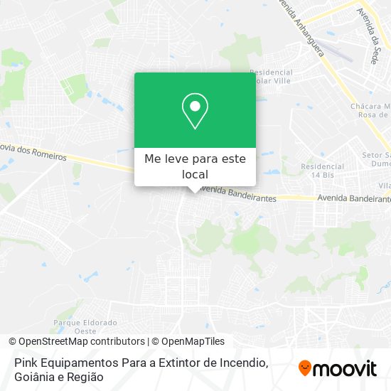 Pink Equipamentos Para a Extintor de Incendio mapa