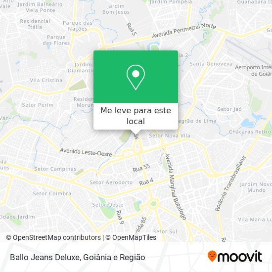 Ballo Jeans Deluxe mapa