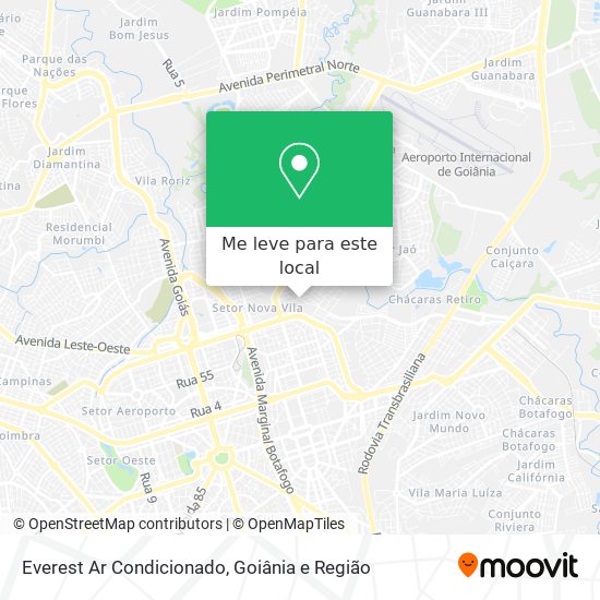 Everest Ar Condicionado mapa