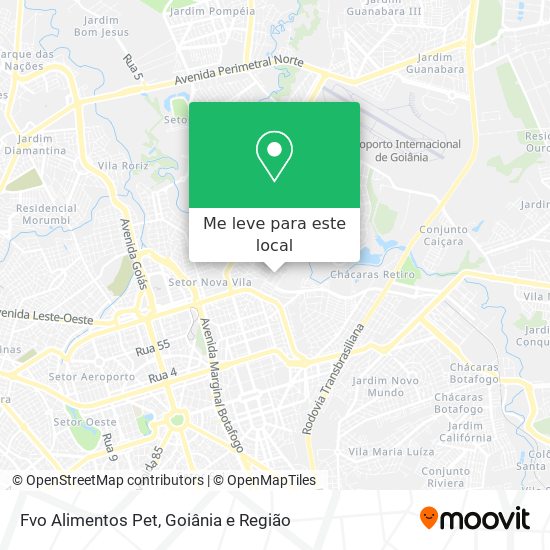 Fvo Alimentos Pet mapa