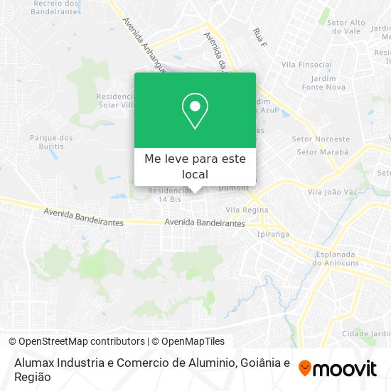 Alumax Industria e Comercio de Aluminio mapa