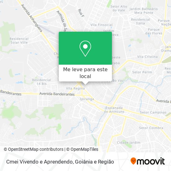 Cmei Vivendo e Aprendendo mapa
