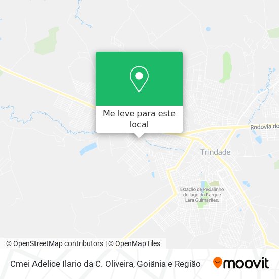 Cmei Adelice Ilario da C. Oliveira mapa