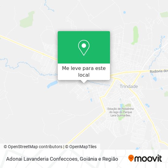 Adonai Lavanderia Confeccoes mapa