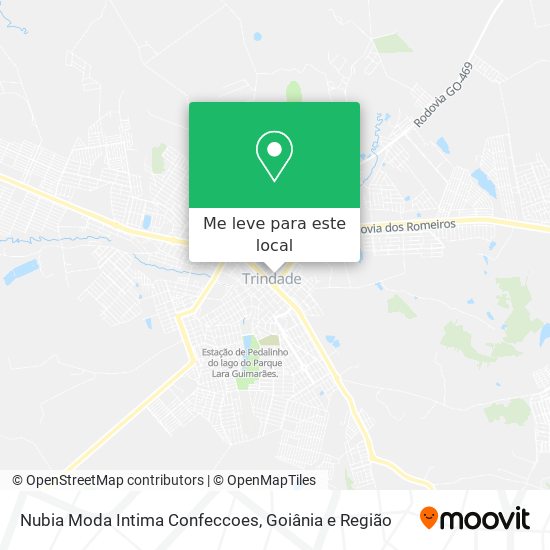 Nubia Moda Intima Confeccoes mapa
