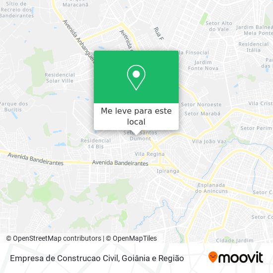 Empresa de Construcao Civil mapa