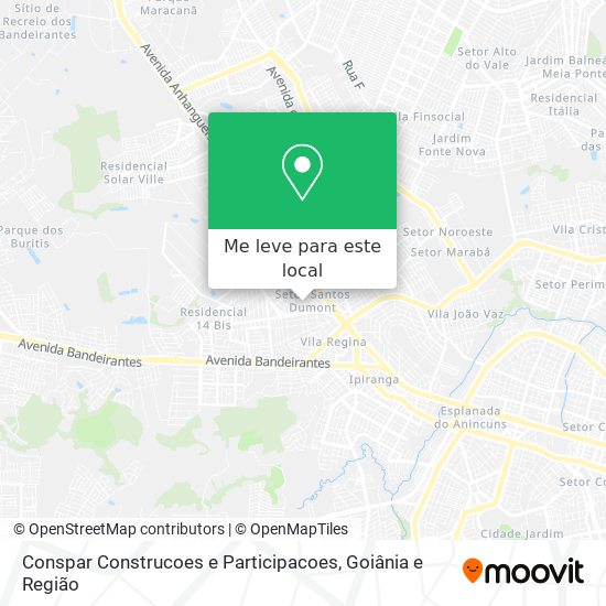 Conspar Construcoes e Participacoes mapa