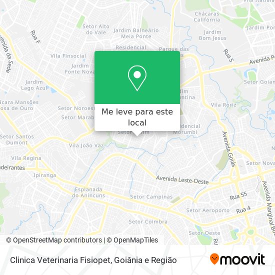 Clinica Veterinaria Fisiopet mapa