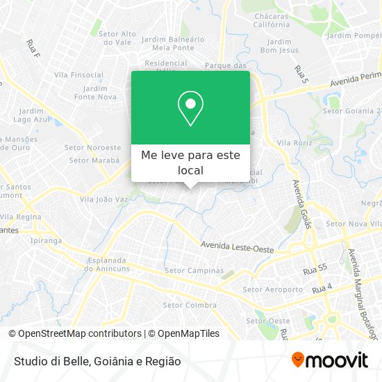 Studio di Belle mapa