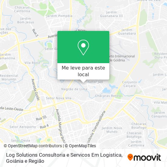 Log Solutions Consultoria e Servicos Em Logistica mapa