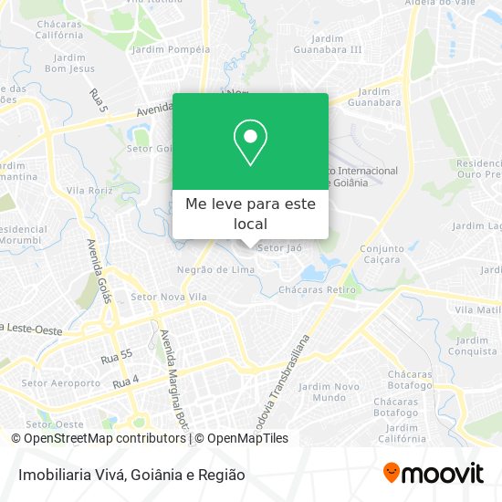 Imobiliaria Vivá mapa