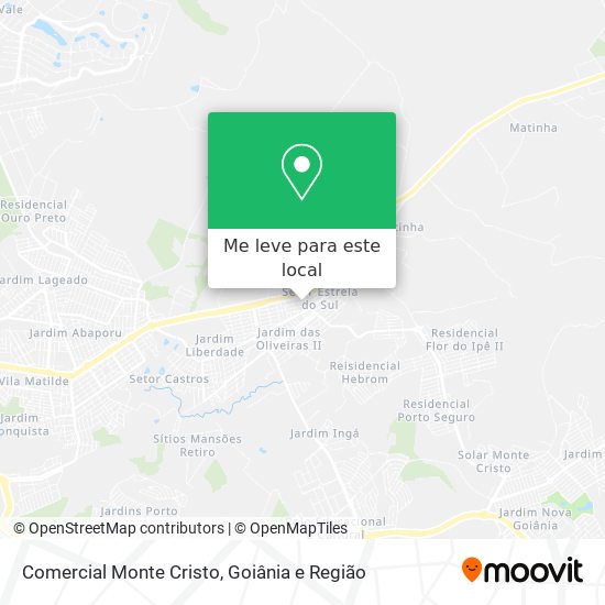 Comercial Monte Cristo mapa