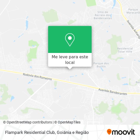Flampark Residential Club mapa