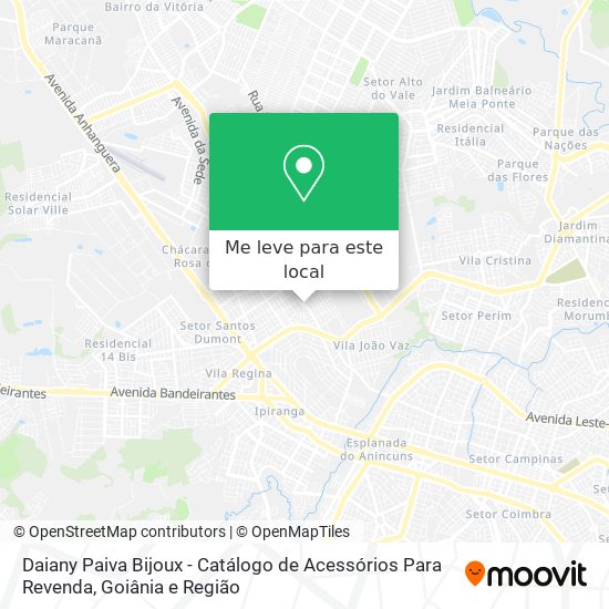 Daiany Paiva Bijoux - Catálogo de Acessórios Para Revenda mapa