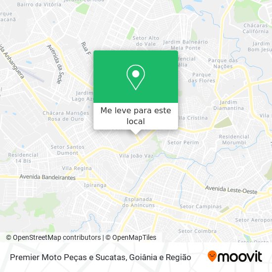 Premier Moto Peças e Sucatas mapa