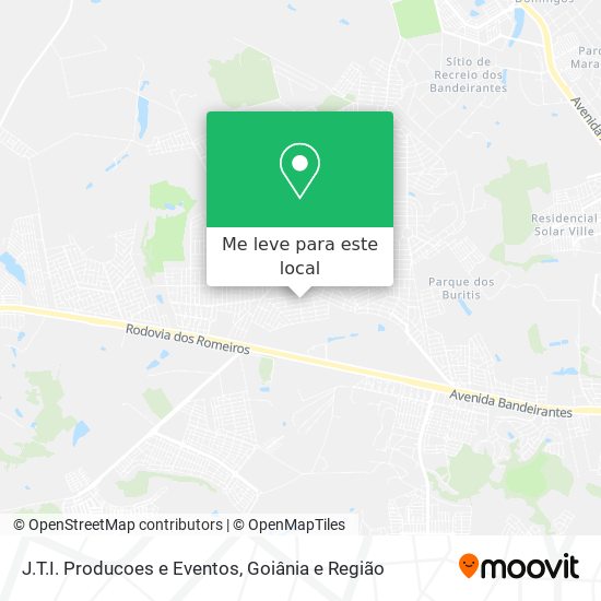 J.T.I. Producoes e Eventos mapa
