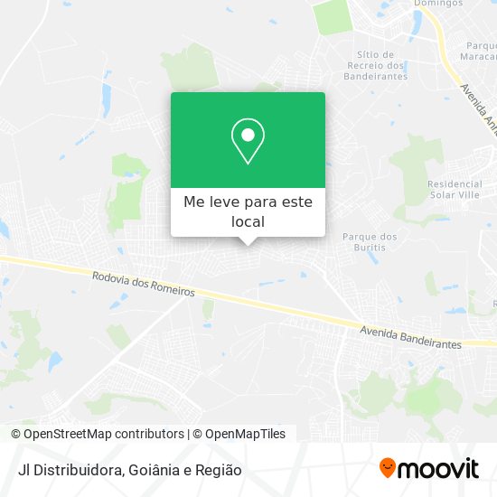 Jl Distribuidora mapa
