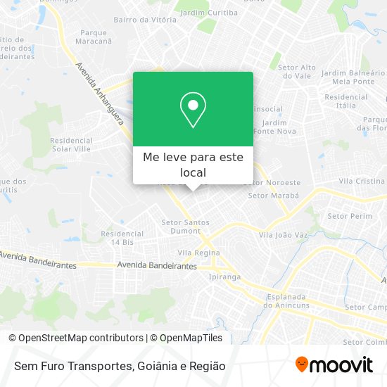 Sem Furo Transportes mapa