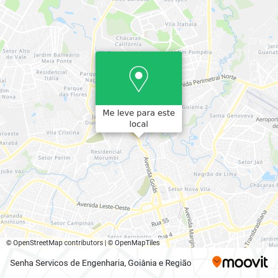 Senha Servicos de Engenharia mapa