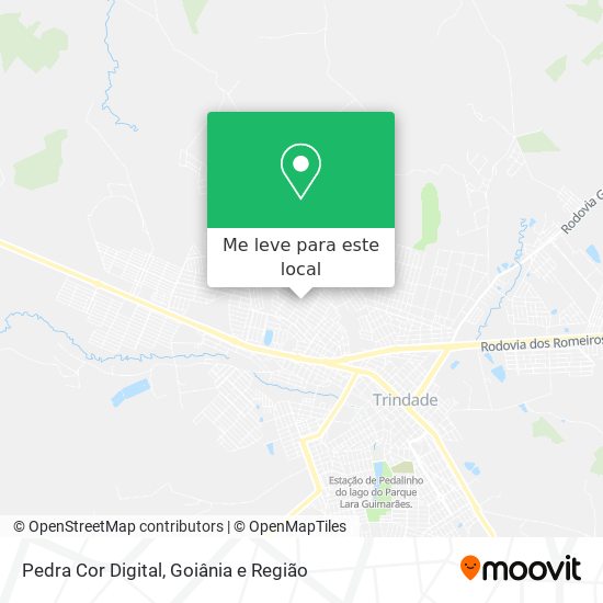 Pedra Cor Digital mapa
