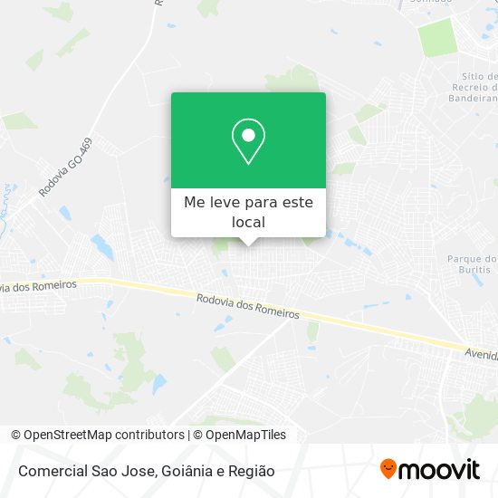 Comercial Sao Jose mapa