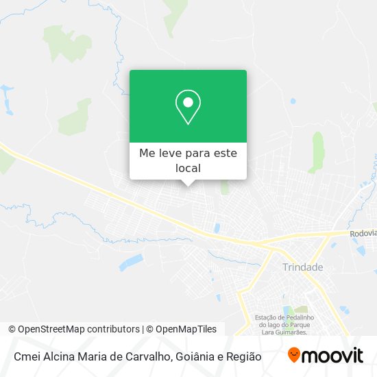 Cmei Alcina Maria de Carvalho mapa