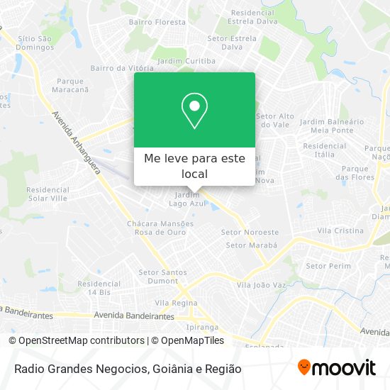 Radio Grandes Negocios mapa