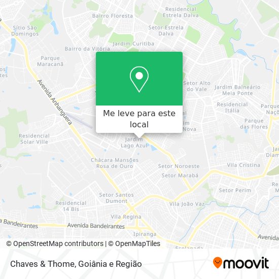 Chaves & Thome mapa