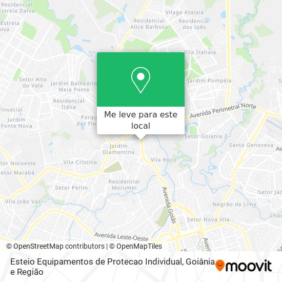 Esteio Equipamentos de Protecao Individual mapa