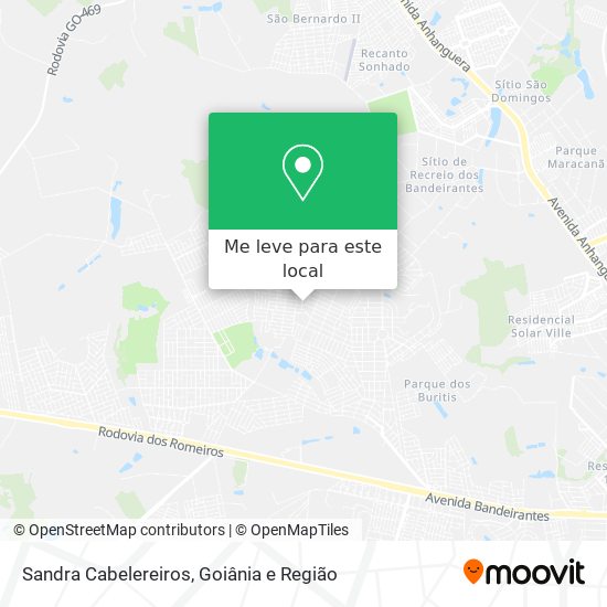 Sandra Cabelereiros mapa
